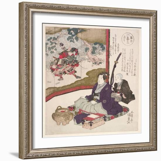 Rokuban Hidara-Gempei, 1825-Utagawa Kunisada-Framed Giclee Print