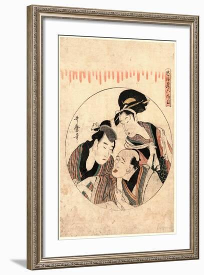 Rokudanme-Kitagawa Utamaro-Framed Giclee Print