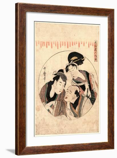 Rokudanme-Kitagawa Utamaro-Framed Giclee Print