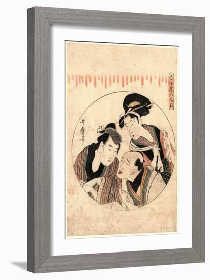 Rokudanme-Kitagawa Utamaro-Framed Giclee Print