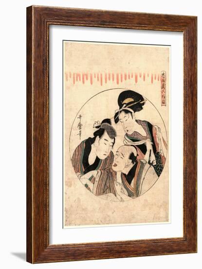 Rokudanme-Kitagawa Utamaro-Framed Giclee Print