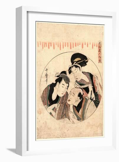 Rokudanme-Kitagawa Utamaro-Framed Giclee Print