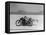 Roland Free Breaking World's Speed Record on Bonneville Salt Flats While Laying on His Bike-Peter Stackpole-Framed Premier Image Canvas