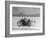 Roland Free Breaking World's Speed Record on Bonneville Salt Flats While Laying on His Bike-Peter Stackpole-Framed Premium Photographic Print