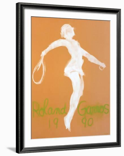 Roland Garros, 1990-Claude Garache-Framed Collectable Print