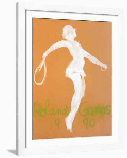 Roland Garros, 1990-Claude Garache-Framed Collectable Print