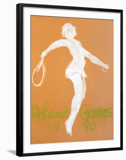 Roland Garros, 1990-Claude Garache-Framed Collectable Print