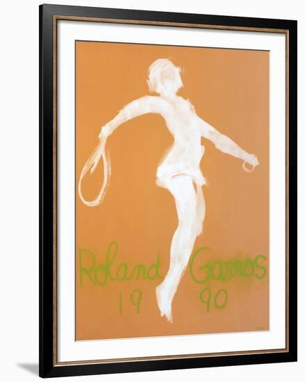 Roland Garros, 1990-Claude Garache-Framed Collectable Print