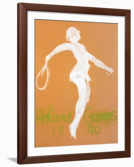 Roland Garros, 1990-Claude Garache-Framed Collectable Print