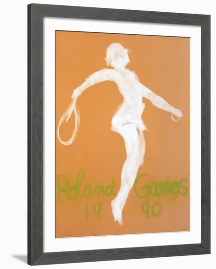 Roland Garros, 1990-Claude Garache-Framed Collectable Print