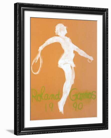 Roland Garros, 1990-Claude Garache-Framed Collectable Print