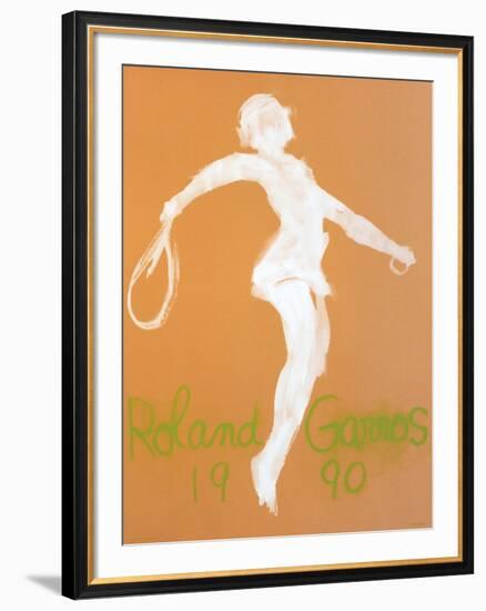 Roland Garros, 1990-Claude Garache-Framed Collectable Print