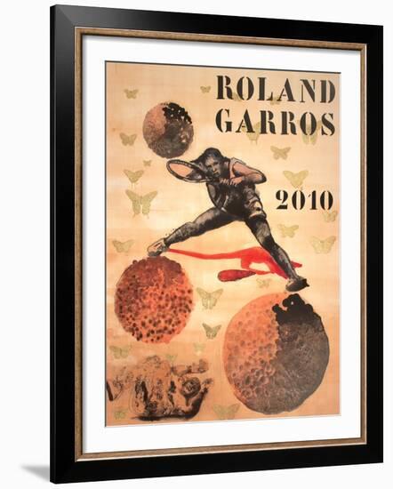 Roland Garros, 2010-Nalini Malani-Framed Collectable Print