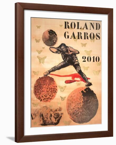 Roland Garros, 2010-Nalini Malani-Framed Collectable Print