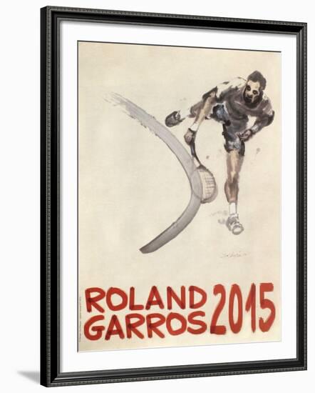 Roland Garros, 2015-Du Zhenjun-Framed Collectable Print