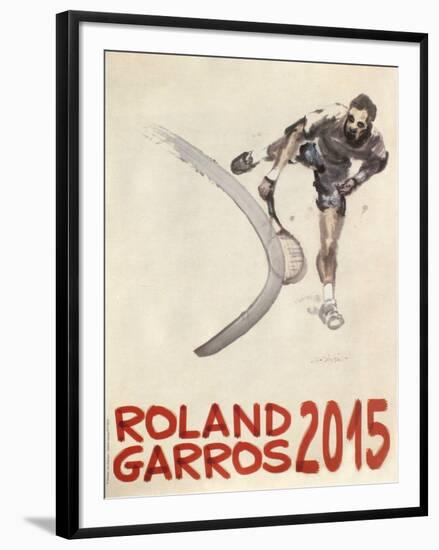 Roland Garros, 2015-Du Zhenjun-Framed Collectable Print