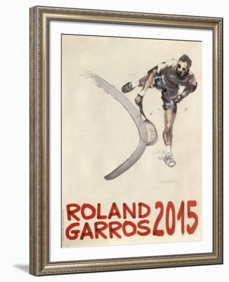 Roland Garros, 2015-Du Zhenjun-Framed Collectable Print