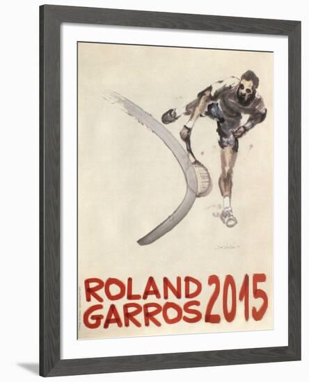 Roland Garros, 2015-Du Zhenjun-Framed Collectable Print