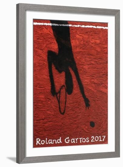 Roland Garros, 2017-Vik Muniz-Framed Collectable Print