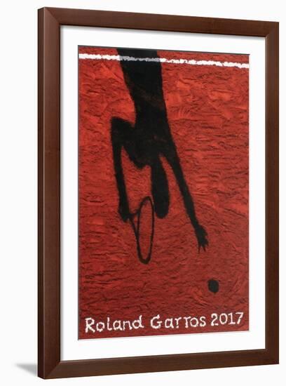 Roland Garros, 2017-Vik Muniz-Framed Collectable Print