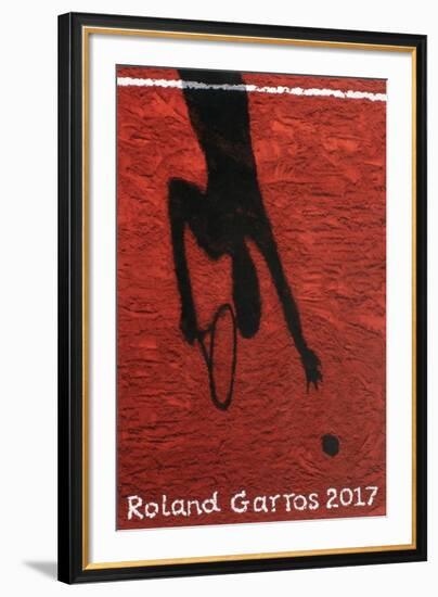 Roland Garros, 2017-Vik Muniz-Framed Collectable Print
