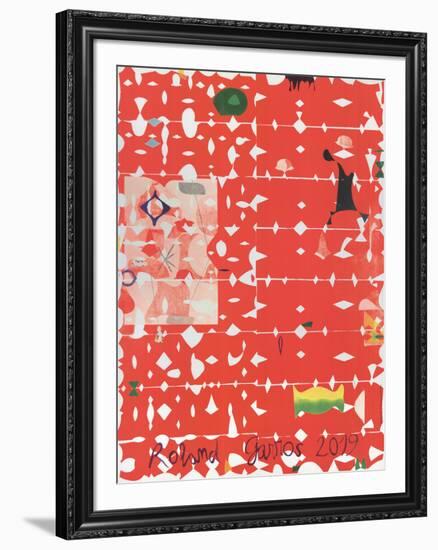 Roland Garros French Open-Jose Maria Sicilia-Framed Collectable Print