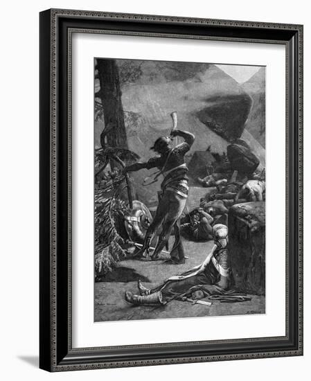 Roland Killed-Albert Maignan-Framed Art Print