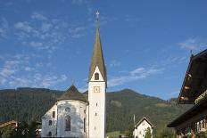 Austria, Tyrol, Reith bei Kitzbuehel, the Heilige Ägidius und Silvester Kirche-Roland T. Frank-Photographic Print