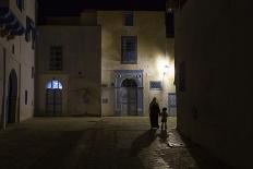 A Quiet Evening in Kairouan-Rolando Paoletti-Framed Premier Image Canvas