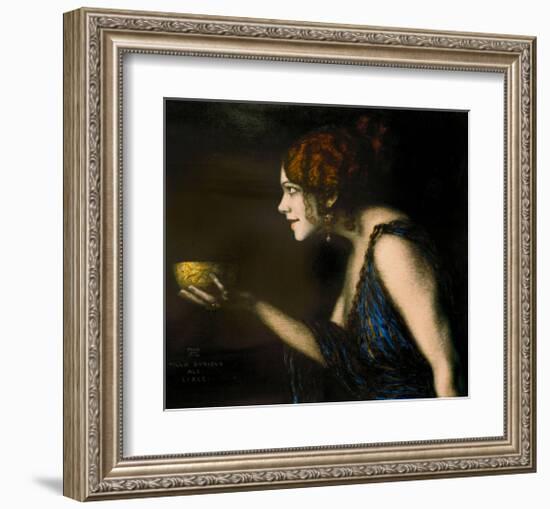 Role in "Circe" by Pedro Calderon de la Barca, 1912/13-Franz von Stuck-Framed Giclee Print