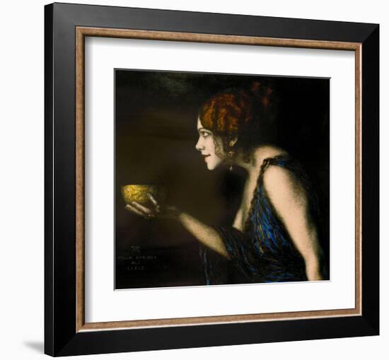 Role in "Circe" by Pedro Calderon de la Barca, 1912/13-Franz von Stuck-Framed Giclee Print