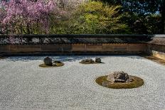 Zen Garden at Ryoan-Ji Temple-Rolf_52-Photographic Print