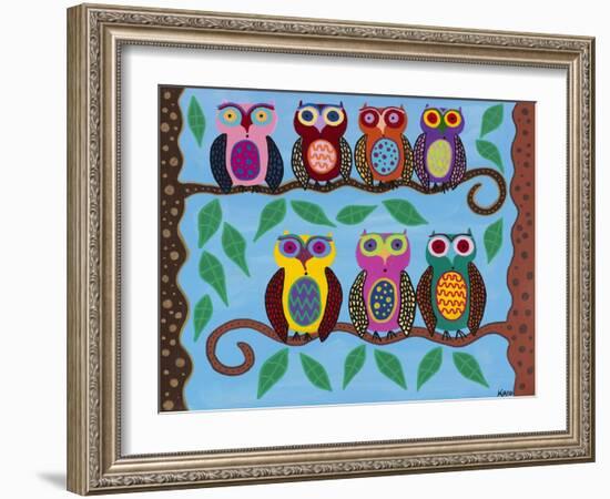 Roll Call-Kerri Ambrosino-Framed Giclee Print