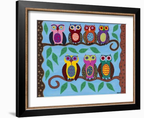 Roll Call-Kerri Ambrosino-Framed Giclee Print