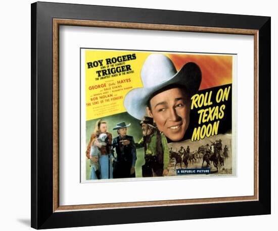 Roll On Texas Moon, Dale Evans, Elisabeth Risdon, Gabby Hayes, Roy Rogers, 1946-null-Framed Art Print