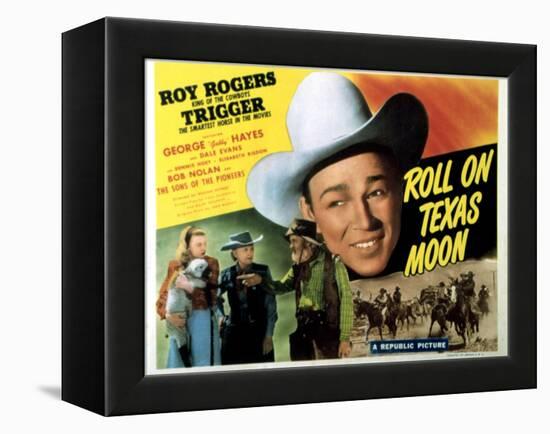 Roll On Texas Moon, Dale Evans, Elisabeth Risdon, Gabby Hayes, Roy Rogers, 1946-null-Framed Stretched Canvas