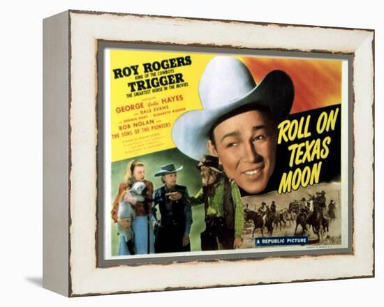 Roll On Texas Moon, Dale Evans, Elisabeth Risdon, Gabby Hayes, Roy Rogers, 1946-null-Framed Stretched Canvas