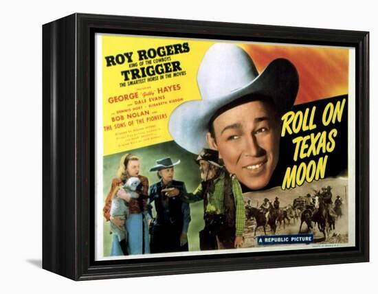 Roll On Texas Moon, Dale Evans, Elisabeth Risdon, Gabby Hayes, Roy Rogers, 1946-null-Framed Stretched Canvas