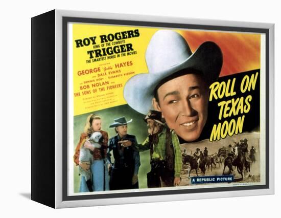 Roll On Texas Moon, Dale Evans, Elisabeth Risdon, Gabby Hayes, Roy Rogers, 1946-null-Framed Stretched Canvas