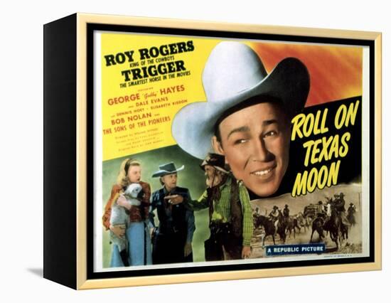 Roll On Texas Moon, Dale Evans, Elisabeth Risdon, Gabby Hayes, Roy Rogers, 1946-null-Framed Stretched Canvas