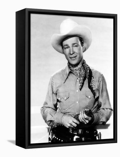 Roll on Texas Moon, Roy Rogers, 1946-null-Framed Stretched Canvas