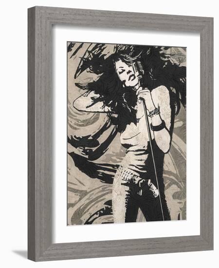 Roll-Melissa Pluch-Framed Art Print