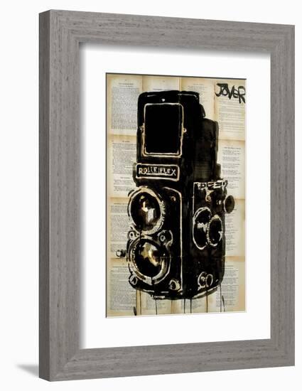 Rolleiplex Camera-Loui Jover-Framed Art Print