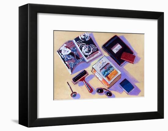 Roller and Sunglasses-Sara Hayward-Framed Giclee Print