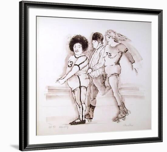 Roller Derby-Marcia Marx-Framed Limited Edition