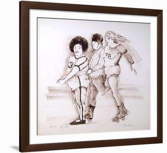 Roller Derby-Marcia Marx-Framed Limited Edition