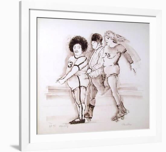 Roller Derby-Marcia Marx-Framed Limited Edition