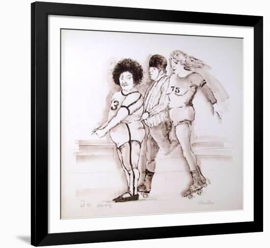 Roller Derby-Marcia Marx-Framed Limited Edition