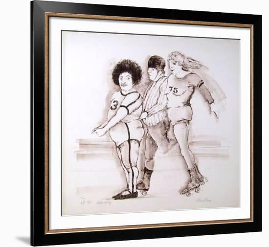 Roller Derby-Marcia Marx-Framed Limited Edition