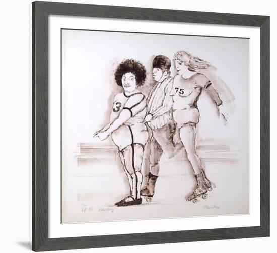 Roller Derby-Marcia Marx-Framed Limited Edition